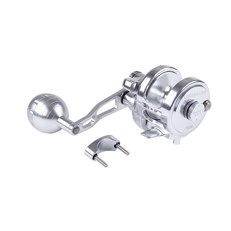 FJORD LUREKILLER All Metal Machining 10W Offshore Boat Drum Fishing Reel